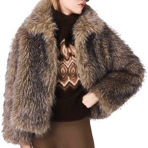 Gastonita Faux Fur Coat
